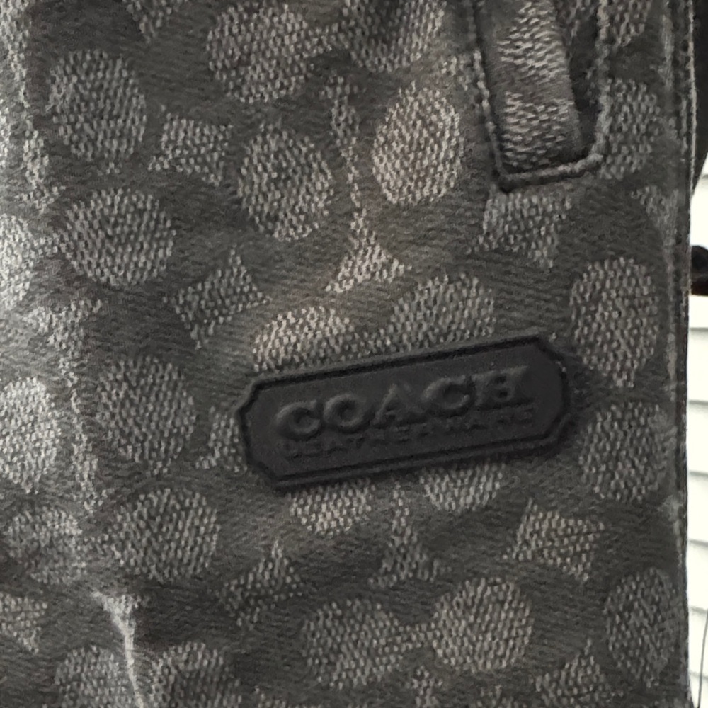 Coach Dark Gray Patterned Sweatpants - image 3